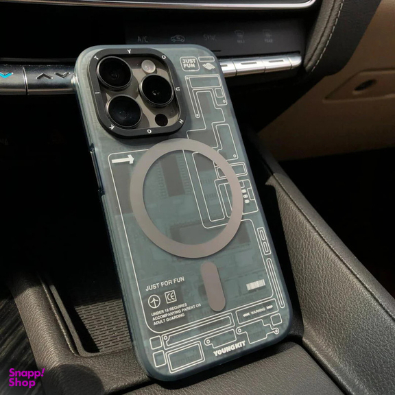 کاور یانگ کیت مدل Technology Futuristic مناسب برای گوشی موبایل اپل iphone 16promax