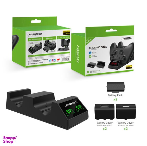 پایه و شارژر دسته کنسول بازی ایکس باکس دابی مدل Dual Charging Dock TYX-1817X