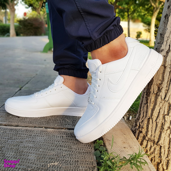 کفش پیاده روی مدل بیگ ایر فورس وان رنگ سفید