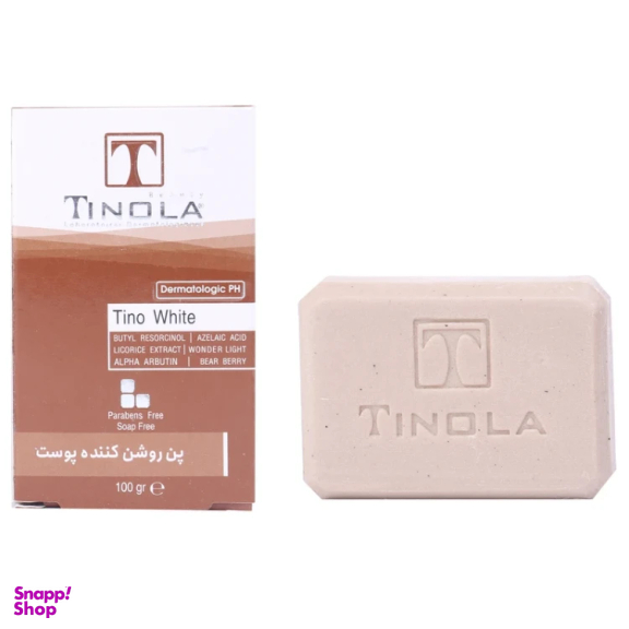 پن روشن کننده تینولا بیوتی مدل Ti-Wh وزن 100 گرم