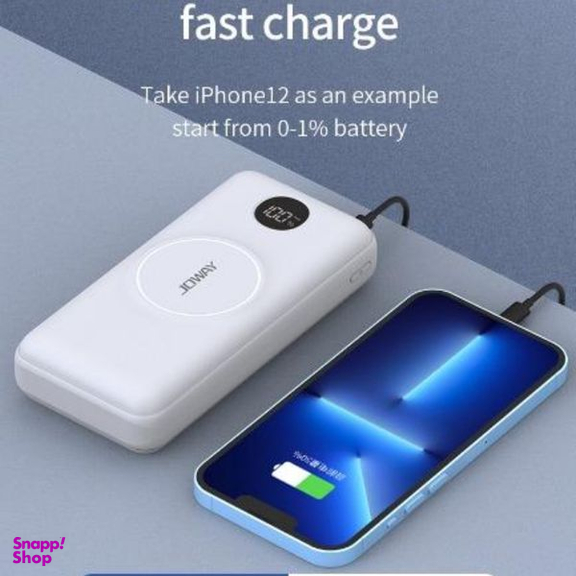 پاوربانک جووی مدل jp-289 Wireless ظرفیت 20000 میلی آمپر ساعت