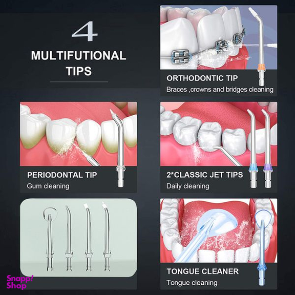دستگاه واتر جت شستشوی دهان و دندان گلویش استایل مدل WF-D03