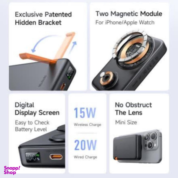 پاوربانک مک دودو مدل mc-1461 ظرفیت 10000 میلی آمپر ساعت