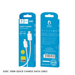 کابل دیتا Type-C دنمن کد D20C طول 1 متر