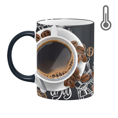 ماگ حرارتی مدل قهوه کد 4