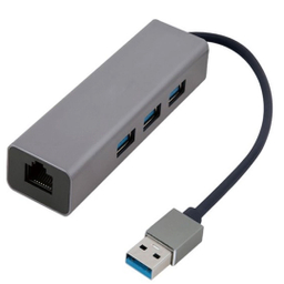 هاب 4 پورت USB مدل RJ45 1000MBS