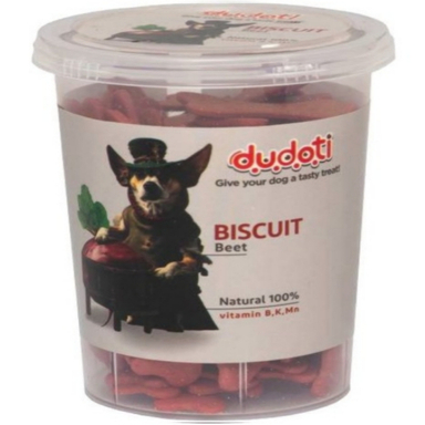 تشویقی سگ دودوتی طعم چغندر وزن 350 گرم