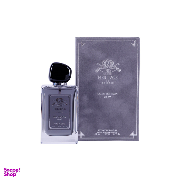 ادوپرفیوم مردانه هریتیج مدل Luxe Edition Gray