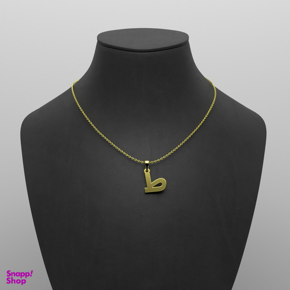 گردنبند طلا 18 عیار زنانه مدوپد مدل حرف ط کد I3-1-1447