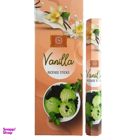 عود سلطان مدل Vanilla بسته 20 عددی