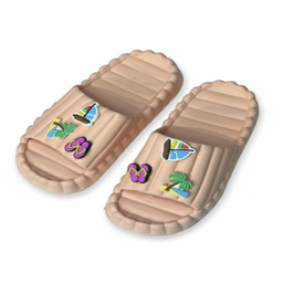 دمپایی زنانه طرح الیس سارگل رنگ گلبهی