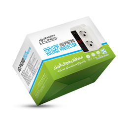 محافظ دیجیتال دیواری بدون سیم یخچال و فریزر گرین لاین کد GLP162-RD