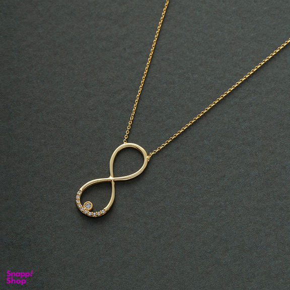 گردنبند طلا 18 عیار زنانه جواهری سون کد 2390