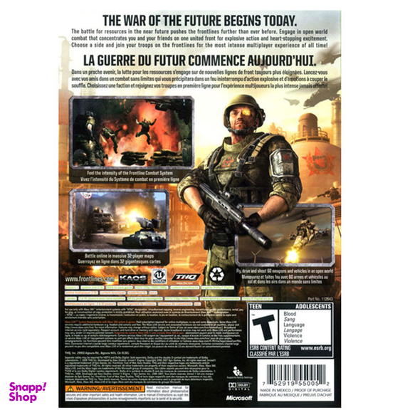 بازی Frontlines Fuel Of War مخصوص Xbox 360