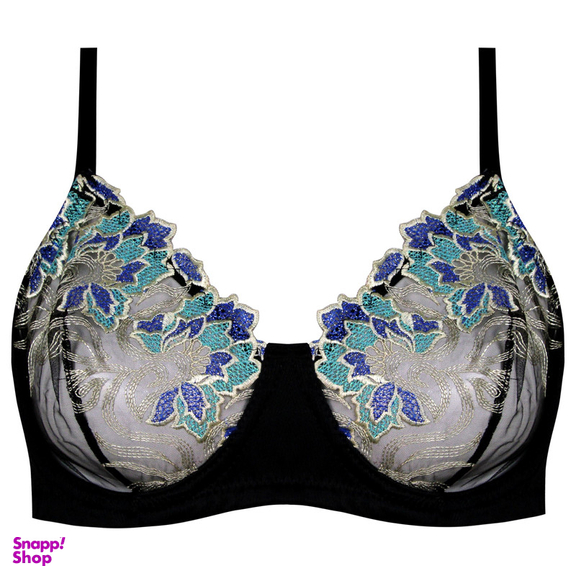 ست شورت و سوتین زنانه کارنا رز مدل فنردار کد 5167-5007-3 رنگ مشکی