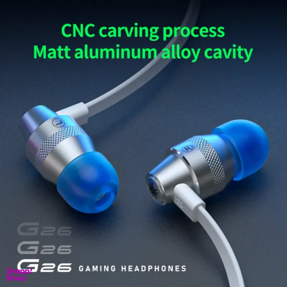 هندزفری باسیم مخصوص بازی پلکستون مدل G26 طول 1 متر