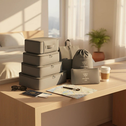 نظم دهنده ساک و چمدان مای هوم مدل کلاسیک بسته 7 عددی