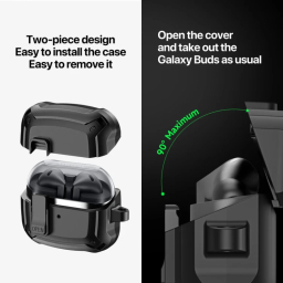 کاور ایرفون دوکس دوکیس مدل SECH مناسب هدفون بلوتوثی سامسونگ Galaxy Buds 3 / Buds 3 Pro