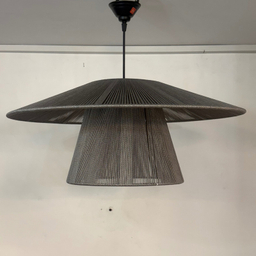 لوستر بافتنی نورهام مدل مکرومه کنفی