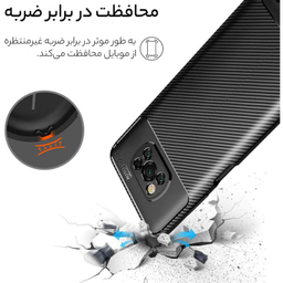 کاور گوشی موبایل سامورایی مدل AF مناسب برای شیائومی Poco X3 /  X3 Pro / X3 NFC