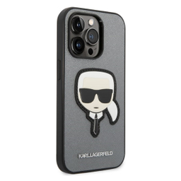 قاب موبایل چرمی سی جی مدل Karl Lagerfeld Leather کد 183543 مناسب iPhone 14 Pro
