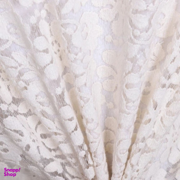 کت زنانه گره استایل مدل قوی سپید رنگ سفید