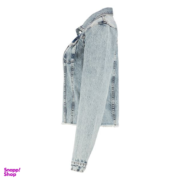 کت جین زنانه سرژه مدل 220109 رنگ آبی روشن