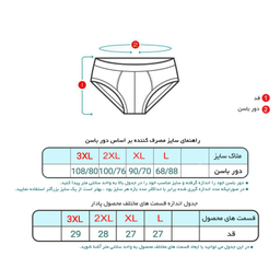 شورت زنانه برهان تن پوش مدل 1009-3-3 بسته سه عددی