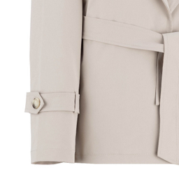 بارانی زنانه السانا مدل فرنوشا کد 230679 رنگ کرم