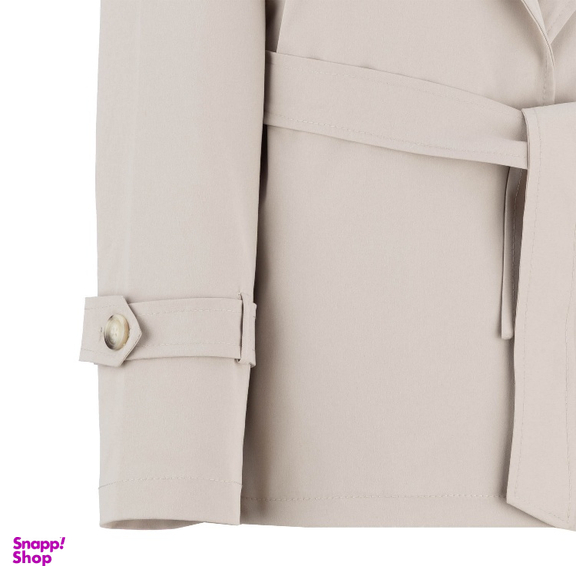 بارانی زنانه السانا مدل فرنوشا کد 230679 رنگ کرم