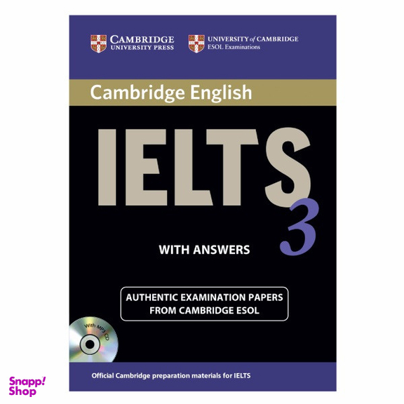 کتاب IELTS Cambridge 3 اثر جمعی از نویسندگان انتشارات زبان مهر