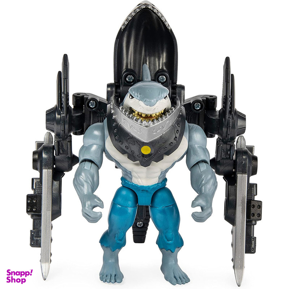 اکشن فیگور اسپین مستر مدل batman طرح king shark mega gear مجموعه 2 عددی