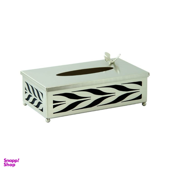 ست سطل زباله و جای دستمال کاغذی سالینو مدل برگ زیتون کد N-551
