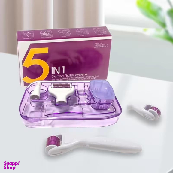 ماساژور دی ار اس مدل derma roller5 in 1 بسته 5 عددی
