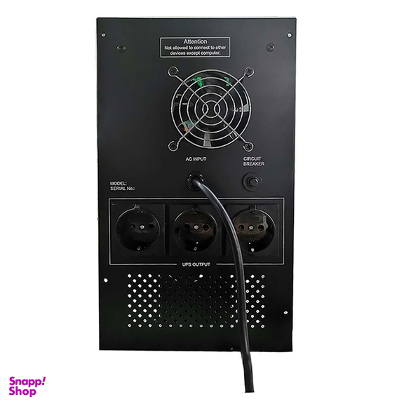 یو پی اس بستن پاور مدل BPOF-2000VA-15Ah ظرفیت 2000 ولت آمپر به همراه باتری داخلی