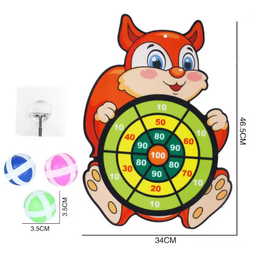 دارت چسبی کد 7004 طرح سنجاب