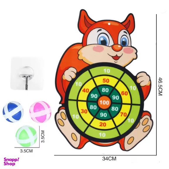 دارت چسبی کد 7004 طرح سنجاب