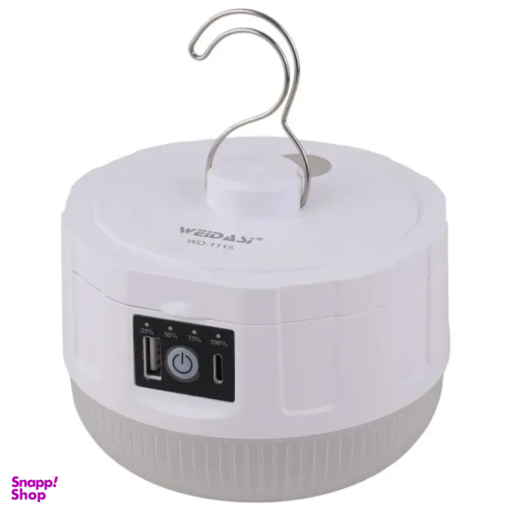 لامپ اضطراری شارژی ویداسی مدل WD-1115