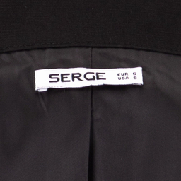 کت زنانه سرژه مدل 228138 رنگ مشکی