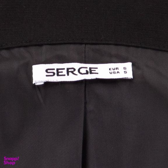 کت زنانه سرژه مدل 228138 رنگ مشکی