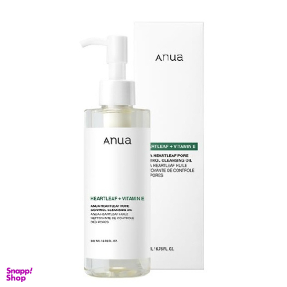 روغن پاک کننده صورت آنوا مدل Heartleaf کد 501 حجم 200 میلی لیتر