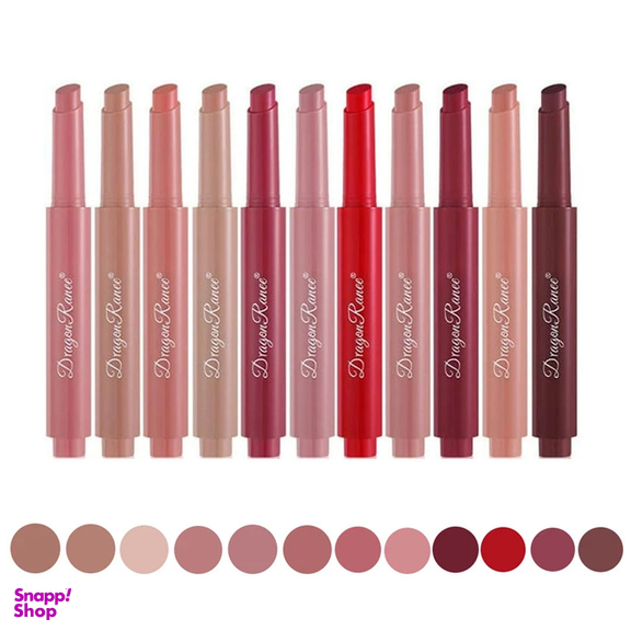 رژ لب جامد دراگون رانی مدل A01 بسته 12 عددی