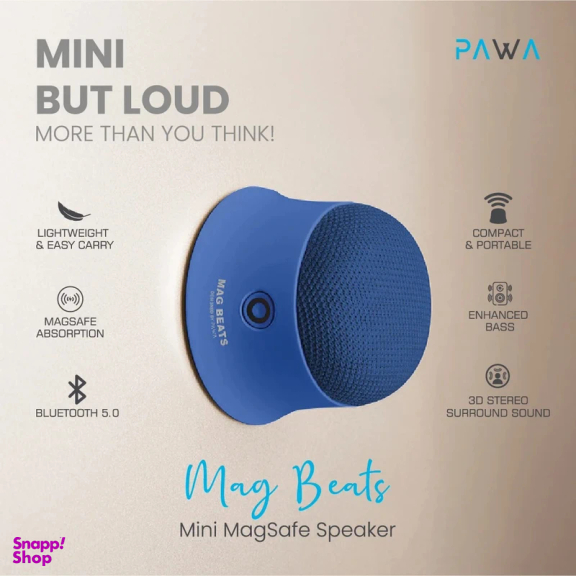 اسپیکر بلوتوثی مغناطیسی پاوا مدل Mag Beats Mini