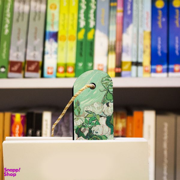 نشانگر کتاب ترمه طراحان ایده مدل رز ها از ونگوگ کد art0021