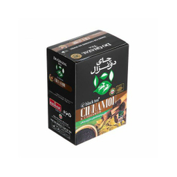 چای سیاه با هل و دارچین دو غزال وزن 400 گرم