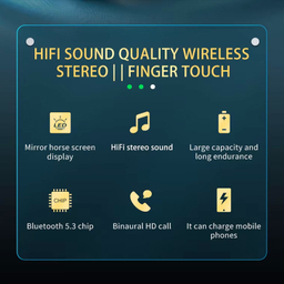 هدفون بلوتوثی مدل EARPHONE WIRELESS STEREO TWS V5.3