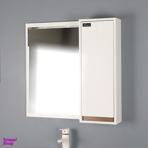 ست کابینت و روشویی دلفین مدل ZN-R13-W-6040 به همراه آینه و باکس