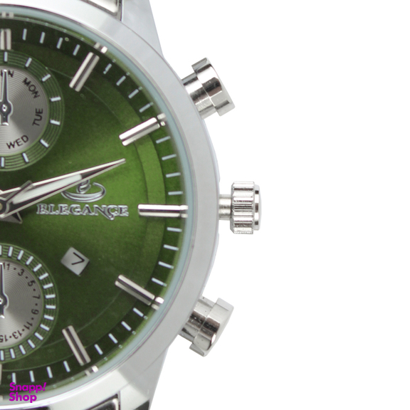 ساعت عقربه ای زنانه الگانس کد EZSCJ1879 رنگ سبز