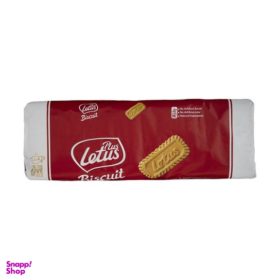 بيسکوئيت کاراملی لت آس وزن 200 گرم