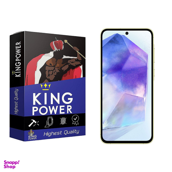 محافظ صفحه نمایش گوشی موبایل مدل Full Cover ACE - 360 Anti Static کینگ پاور مناسب سامسونگ Galaxy A35/A55